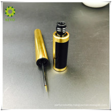 luxury gold colored empty cosmetic eyeliner packaging